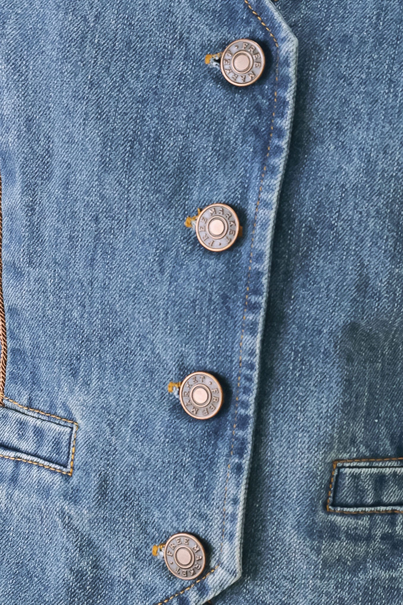 WESTERN MUSE DENIM VEST