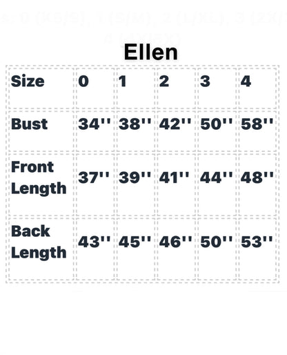 Ellen Our Hi-Low Cotton Gauze Dress with Sleeves and Pockets
