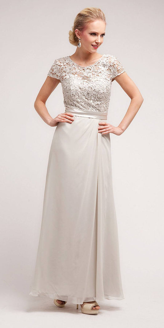 CLEARANCE - Cinderella Divine 1922 Long Dress Short Sleeve (Size 4XL)