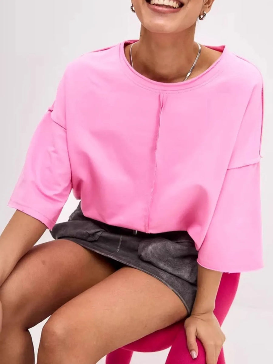 Round Neck Half Sleeve T-Shirt