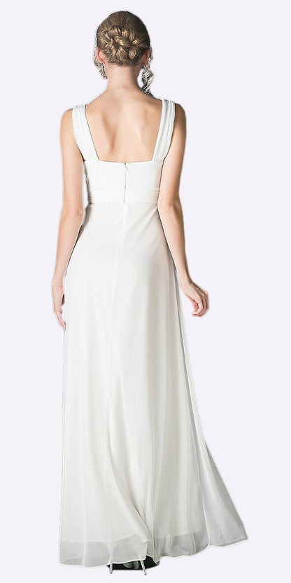 CLEARANCE - Cinderella Divine 3984 Long Chiffon Dress Sleeveless (Size XL)