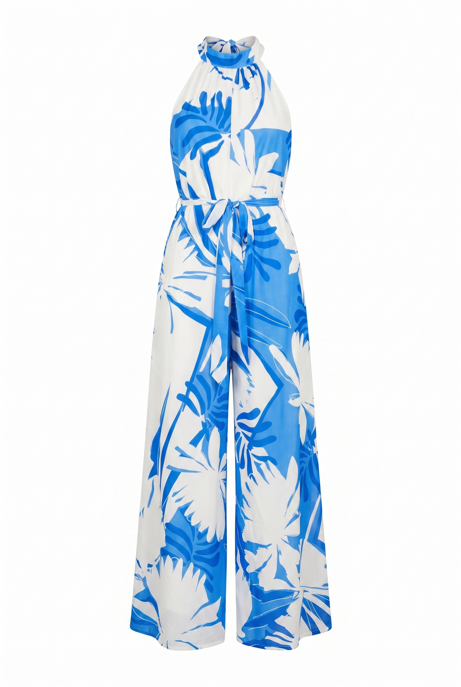 HERE FOR THE VACATION WOVEN JUMPSUIT