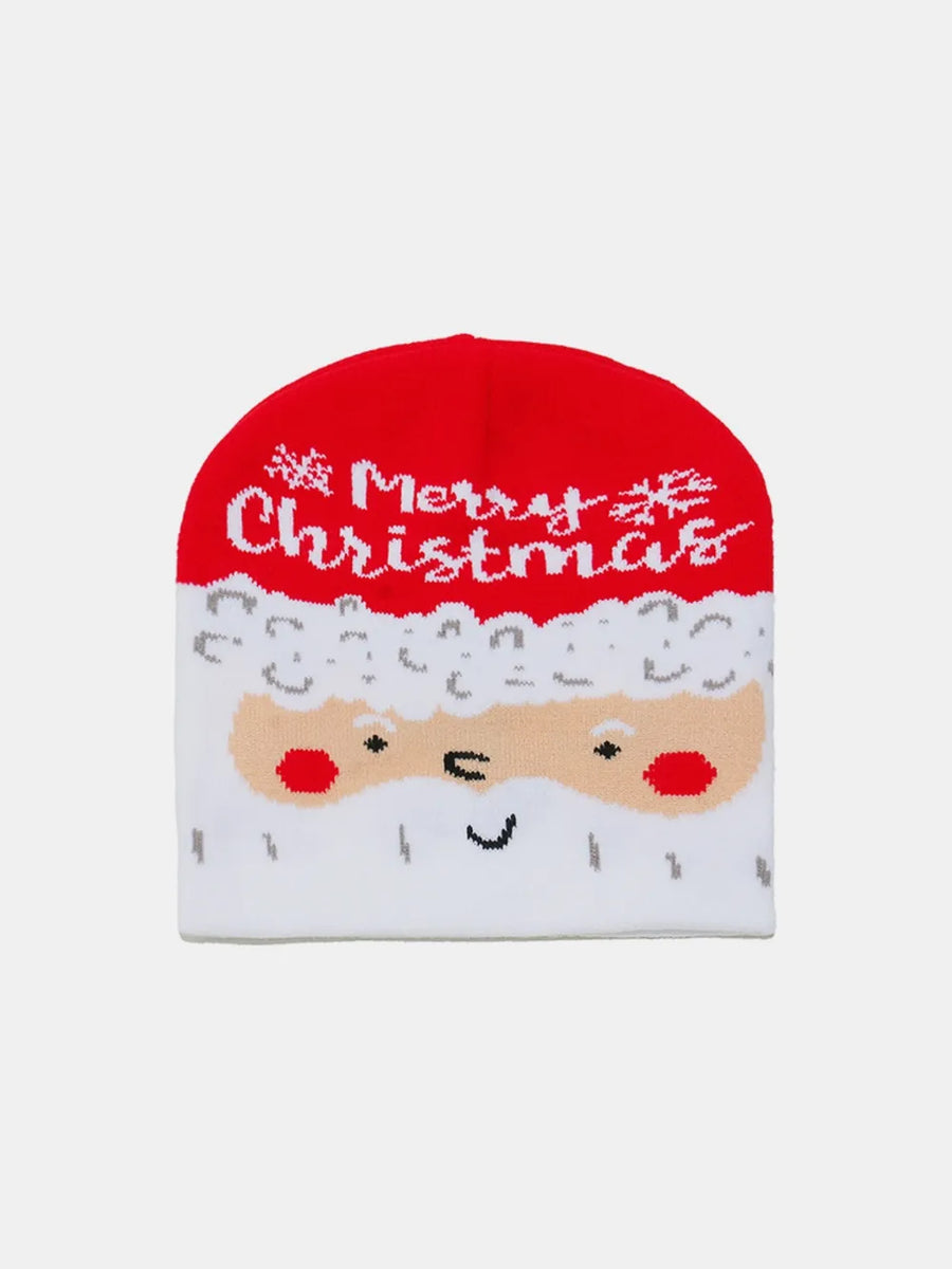 Christmas Pattern Knit Hat