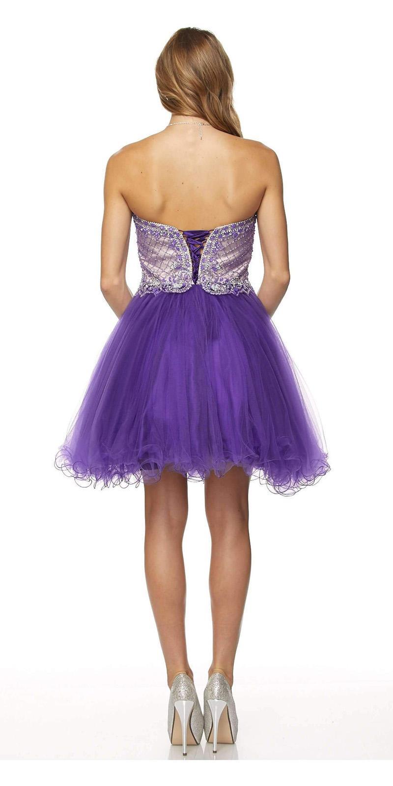 Vestido Juliet 778 de escote corazón con corsé en la espalda