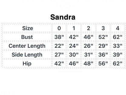 Sandra Top Sidefall Lace and Cotton Gauze