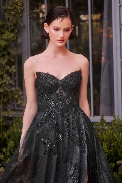 Andrea & Leo A1378 Dress Strapless Layered Tulle Ball Gown