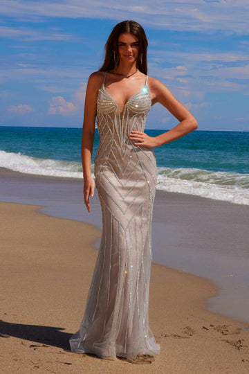 Silver/Nude