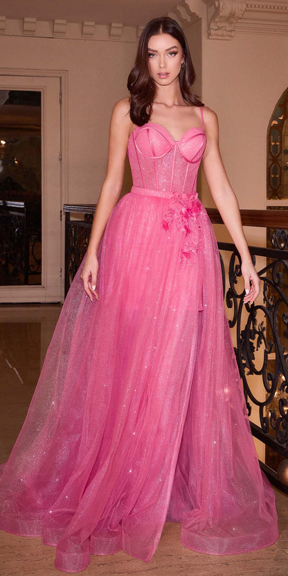 Ladivine CB146 Short Prom Dress With Removable Overskirt