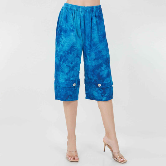 Gail Capri Pant with Pockets! 100% Cotton Gauze