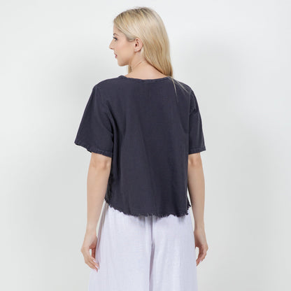 Women's 100% Cotton Gauze Heidi Top