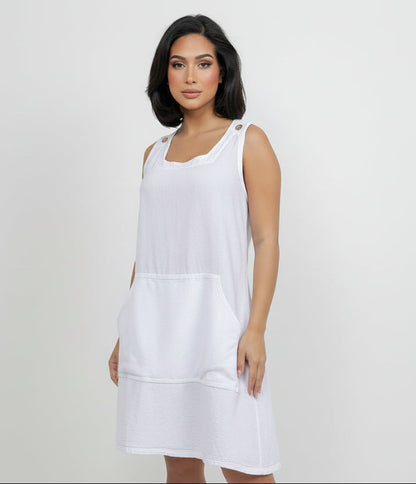 Zizi Tunic with Pocket! 100% Cotton Gauze