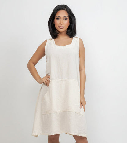 Zizi Tunic with Pocket! 100% Cotton Gauze