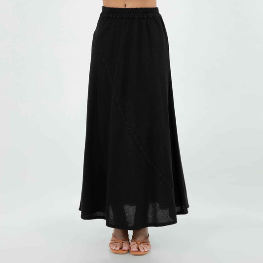 Ally - Your "Go To" resort style Skirt 100% Cotton Gauze