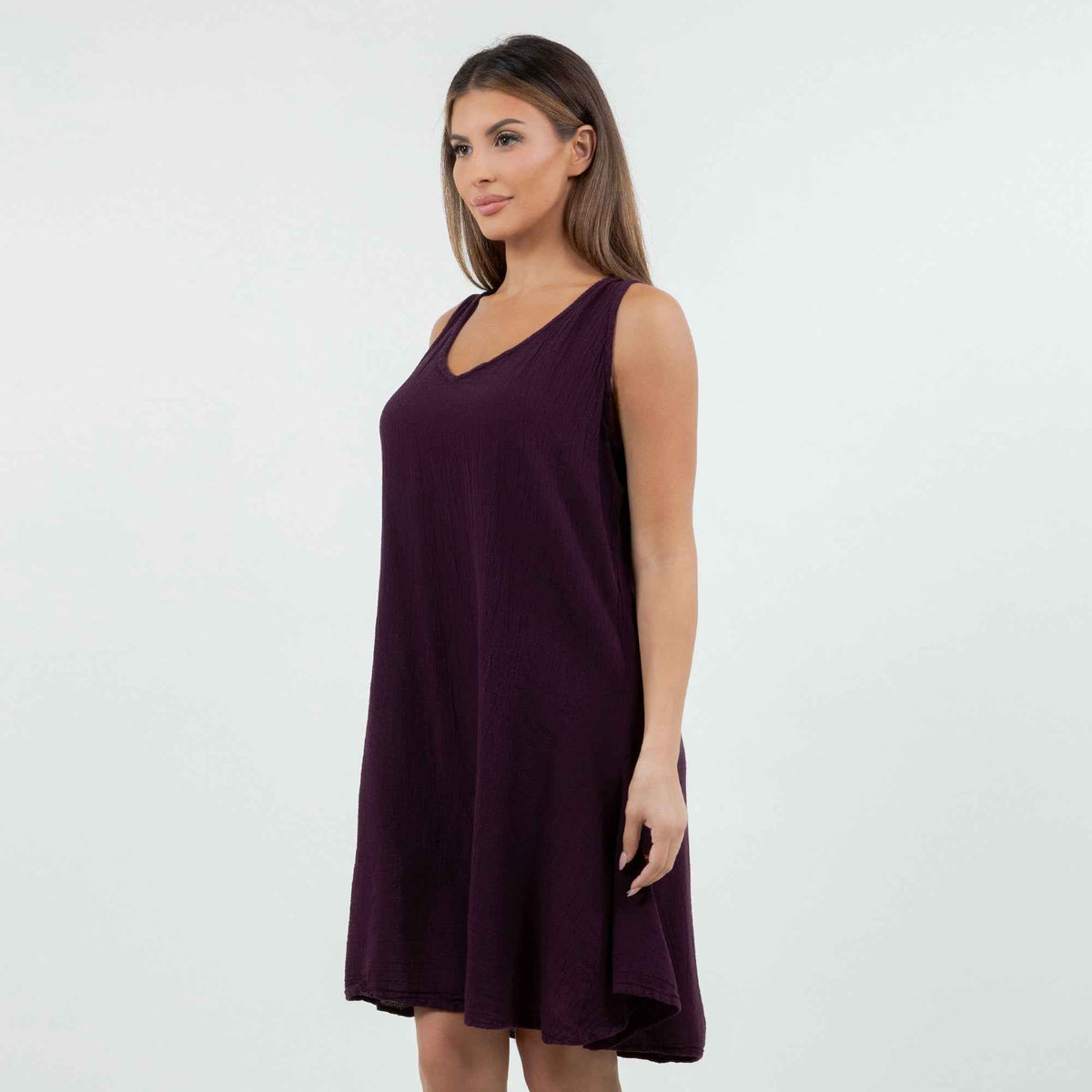 Peyton Dress 100% Cotton Gauze