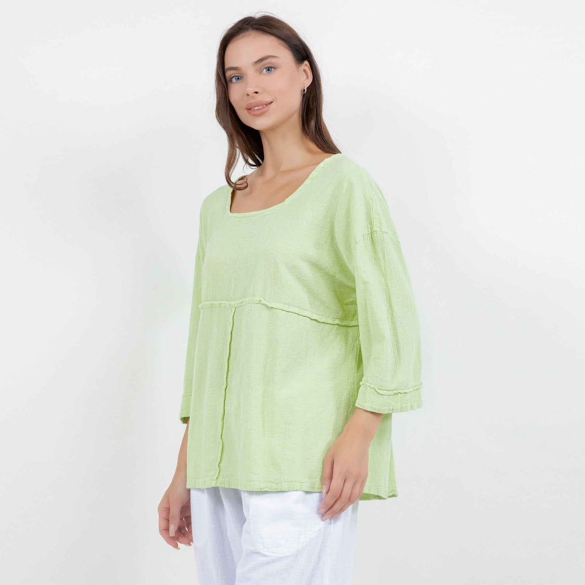 Elena Top 100% Cotton Gauze