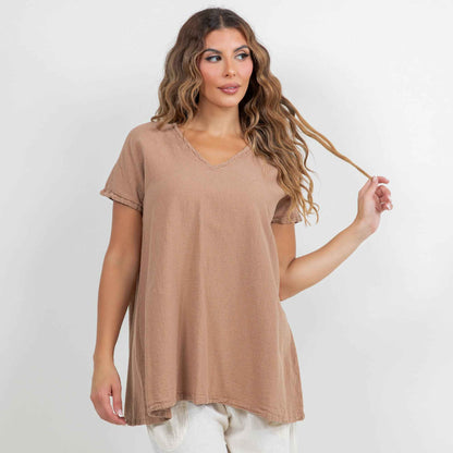 Betsy Top 100% Cotton Gauze