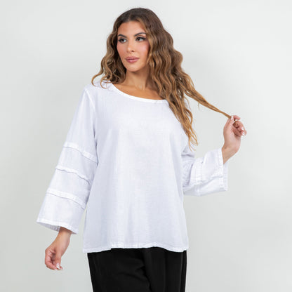Women's Cotton Gauze Sabrina Top