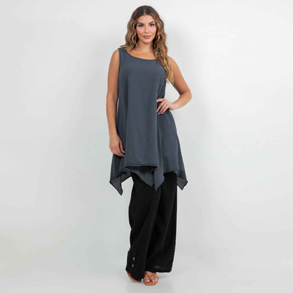 Women's Natalie Cotton Gauze Tank