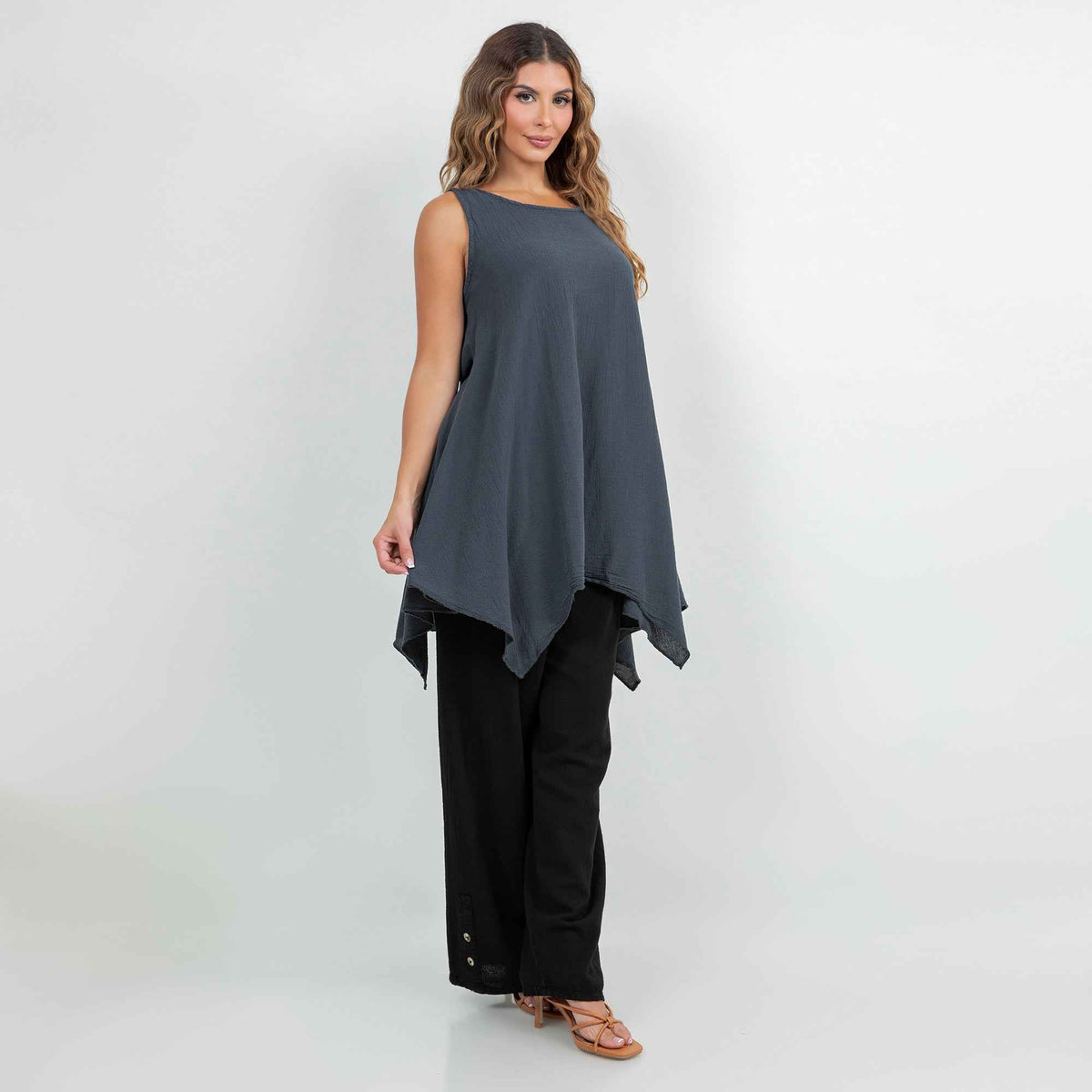 Women's Natalie Cotton Gauze Tank