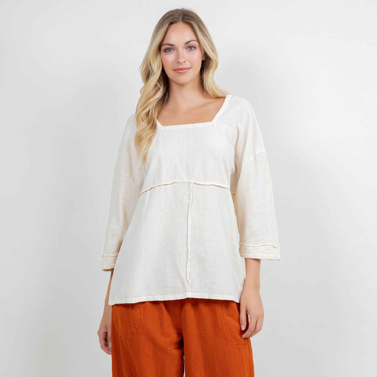 Elena Top 100% Cotton Gauze
