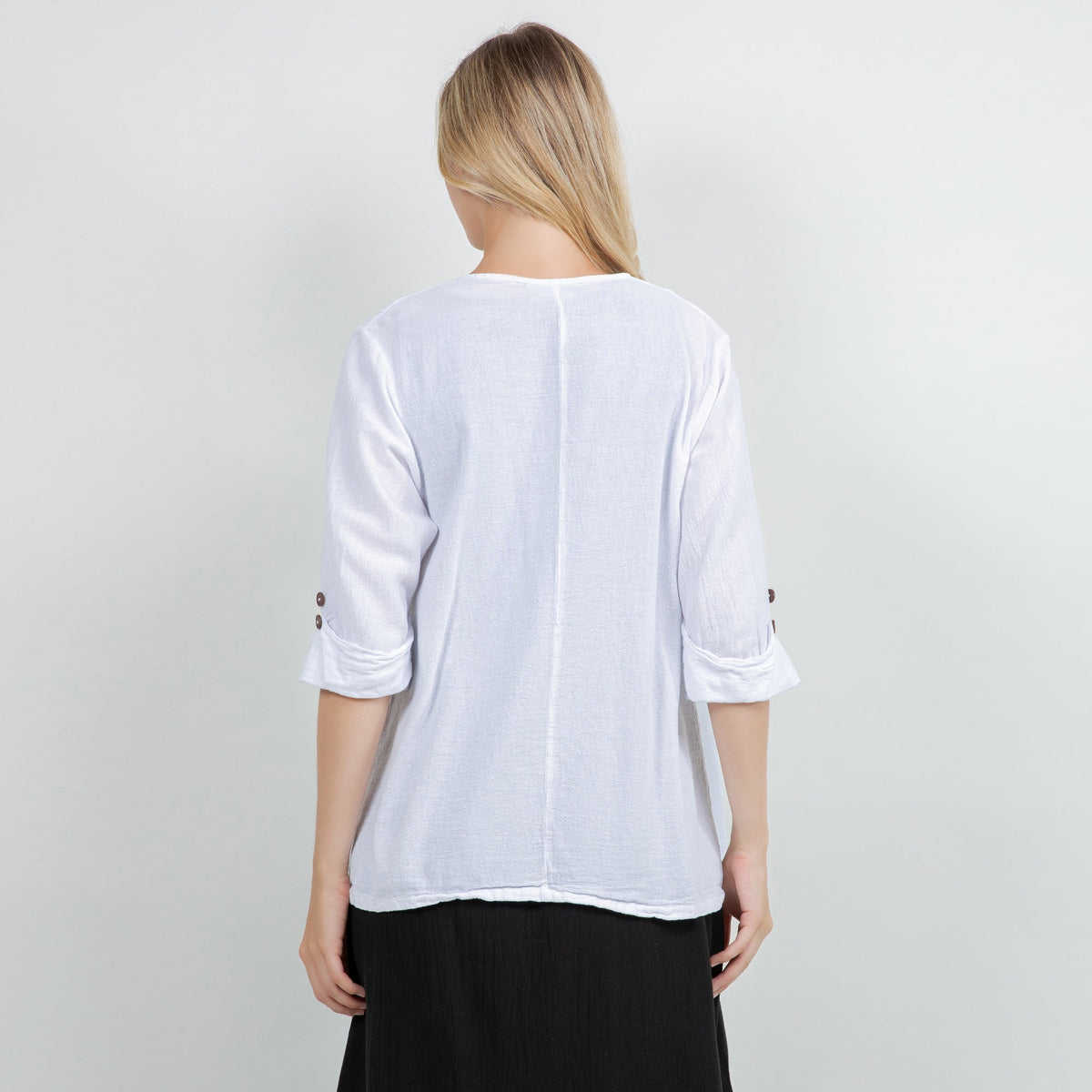 Jeanne Bolero Resort Wear Jacket 100% Cotton Gauze