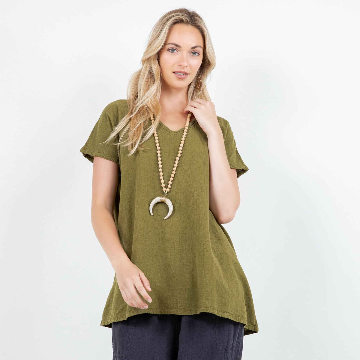 Betsy Top 100% Cotton Gauze