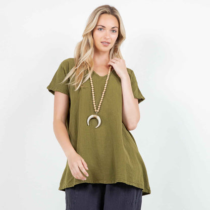 Betsy Top 100% Cotton Gauze