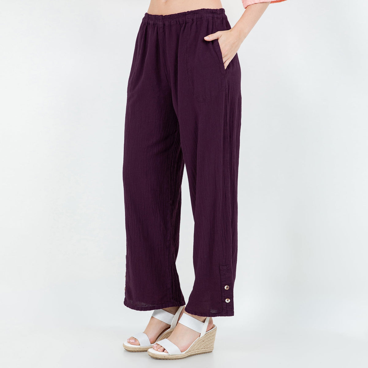 Alexis Pants 100% Cotton Gauze