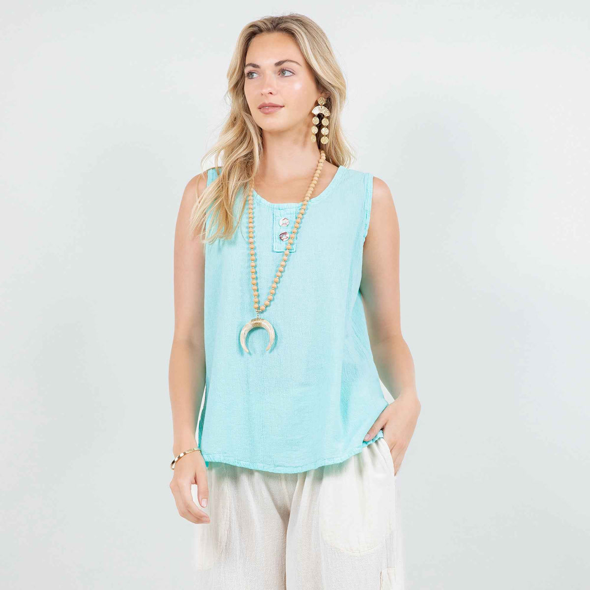 Women's Cotton Gauze Anne Top