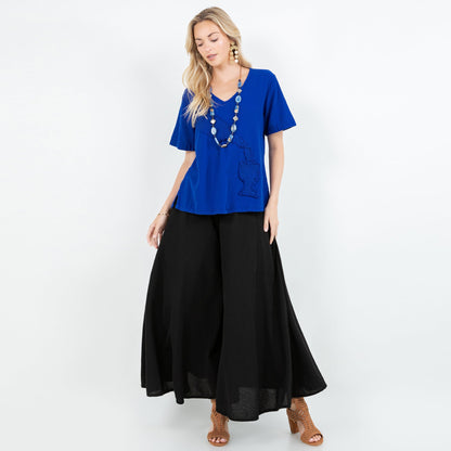 Blanche Pants - 100% Cotton Gauze