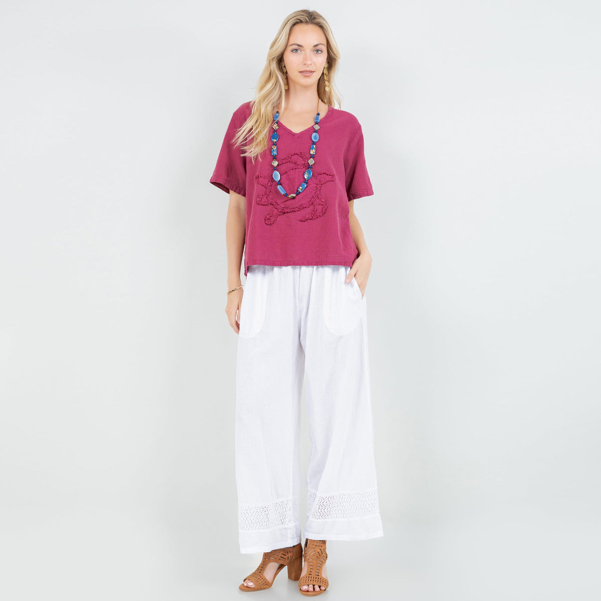 Pantalón Willow - Gasa 100% algodón