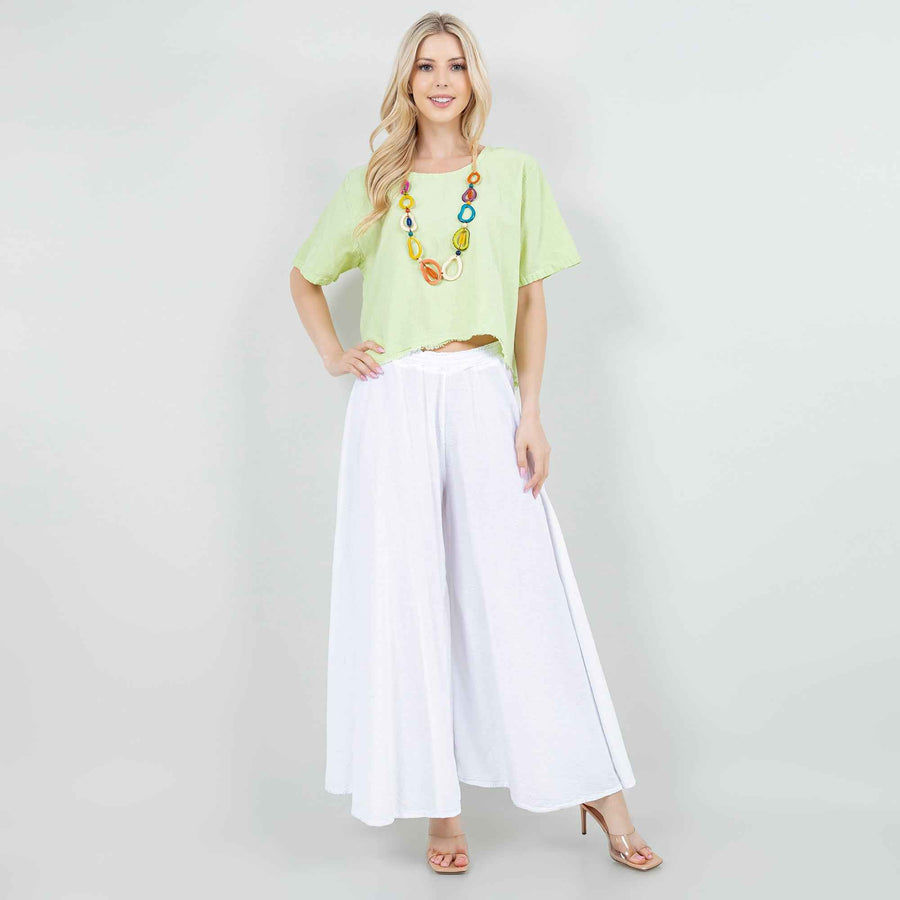Blanche Pants - 100% Cotton Gauze