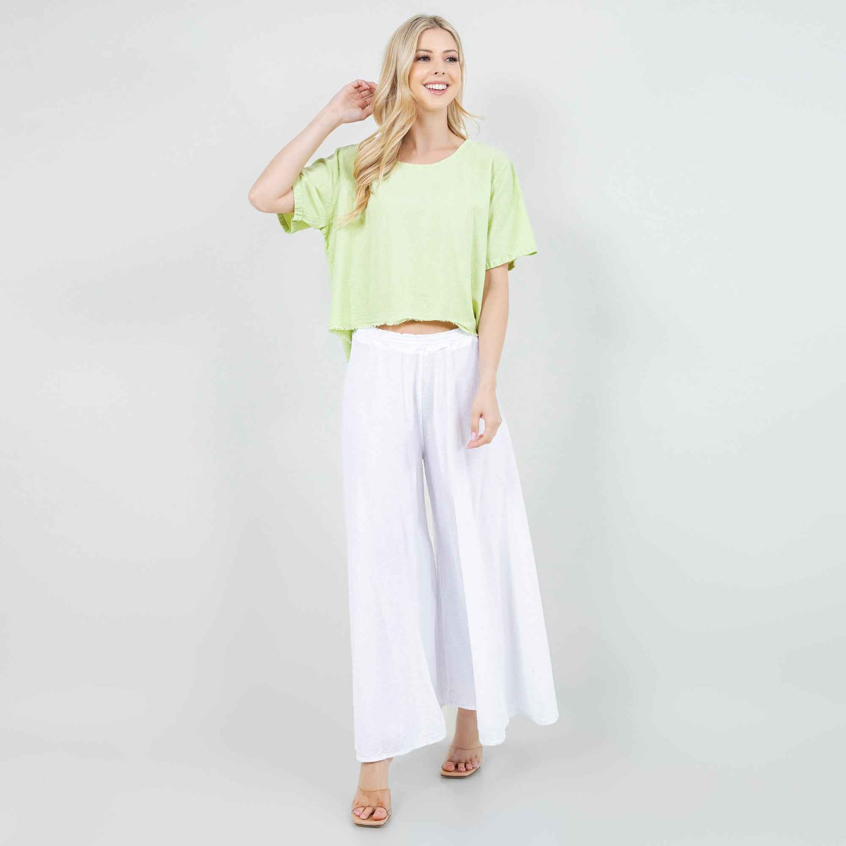 Blanche Pants - 100% Cotton Gauze
