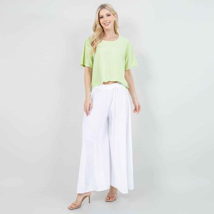 Blanche Pants - 100% Cotton Gauze