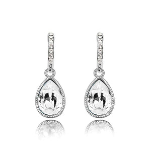 Crystal Teardrop Earrings