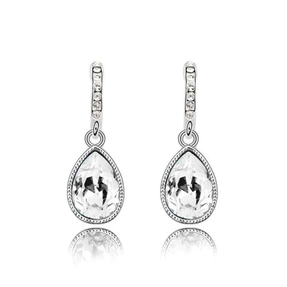 Crystal Teardrop Earrings
