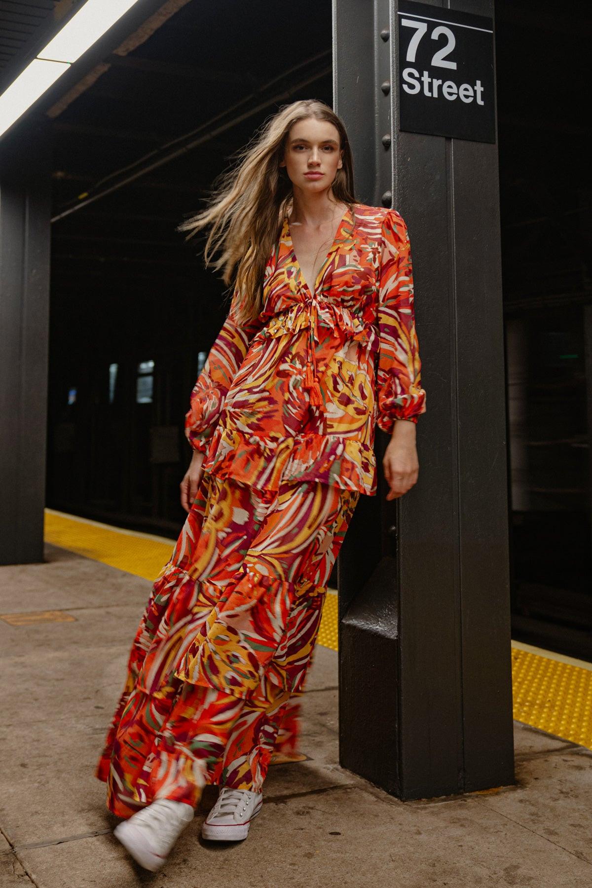 MARAVILLOSO VESTIDO MAXI TEJIDO SOUL