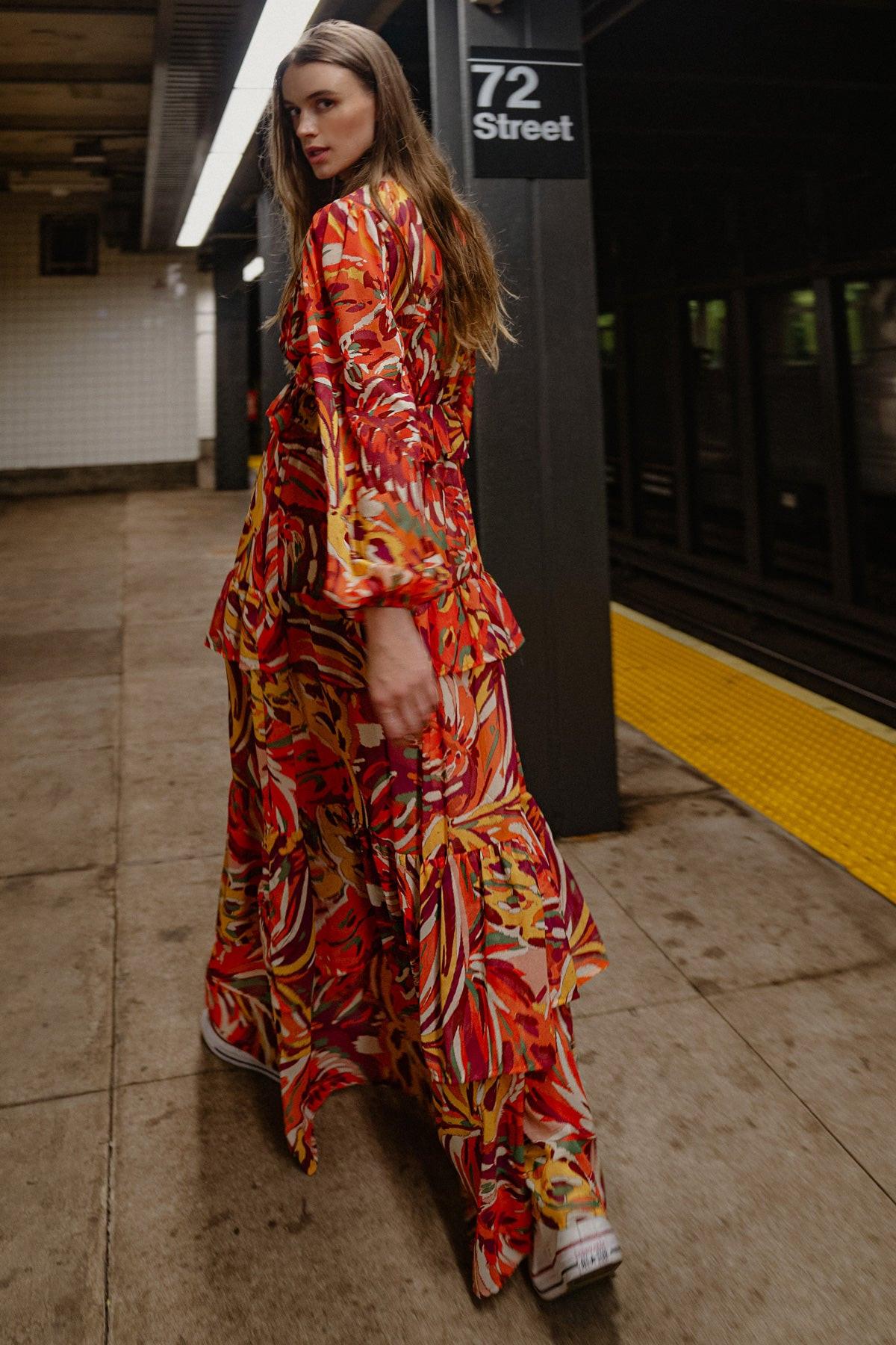 MARAVILLOSO VESTIDO MAXI TEJIDO SOUL