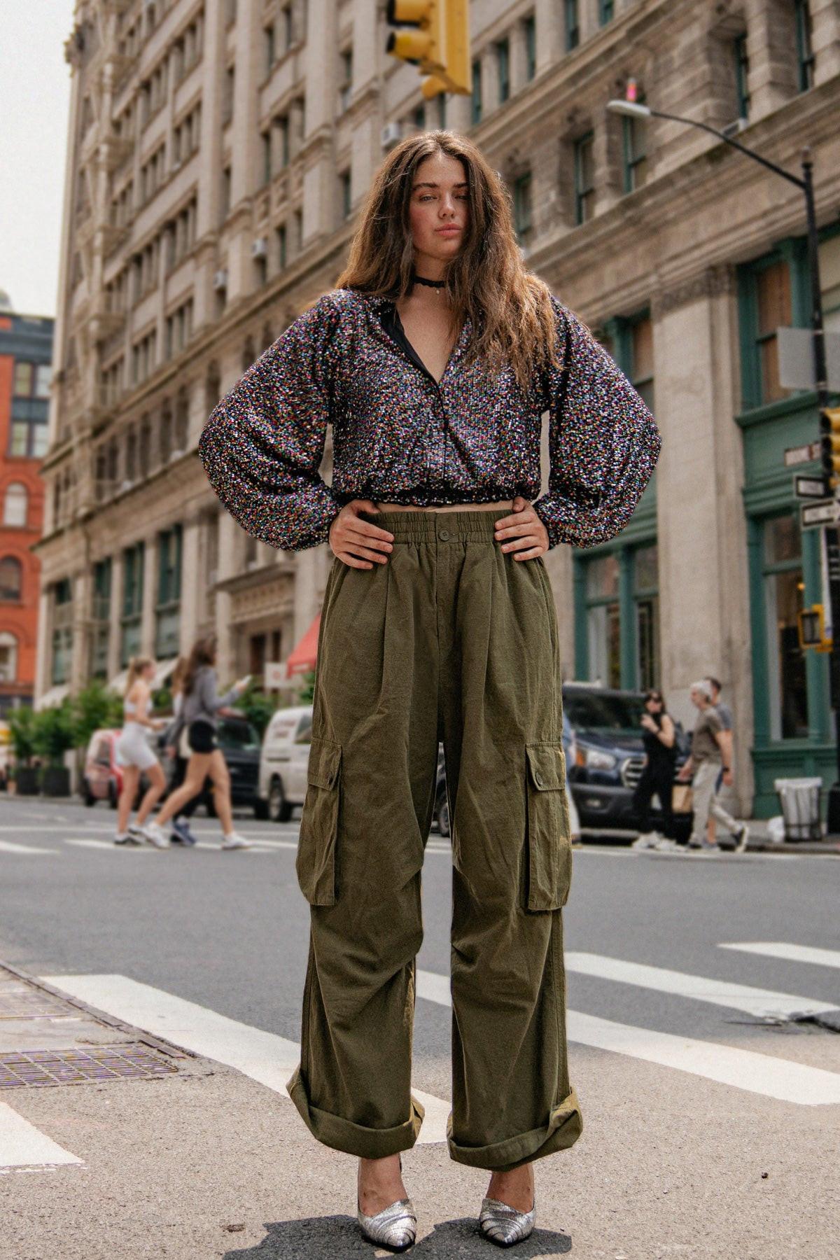 INCREÍBLES PANTALONES CARGO TEJIDOS MOMENTS
