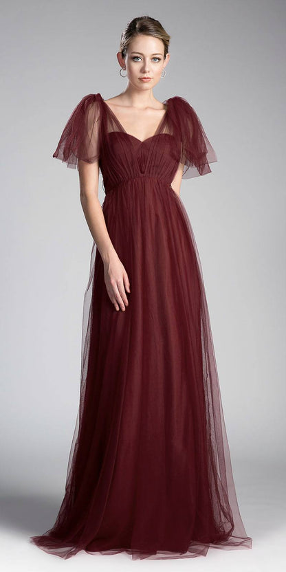 Cinderella Divine ET322 Tulle Infinity Style Long Dress