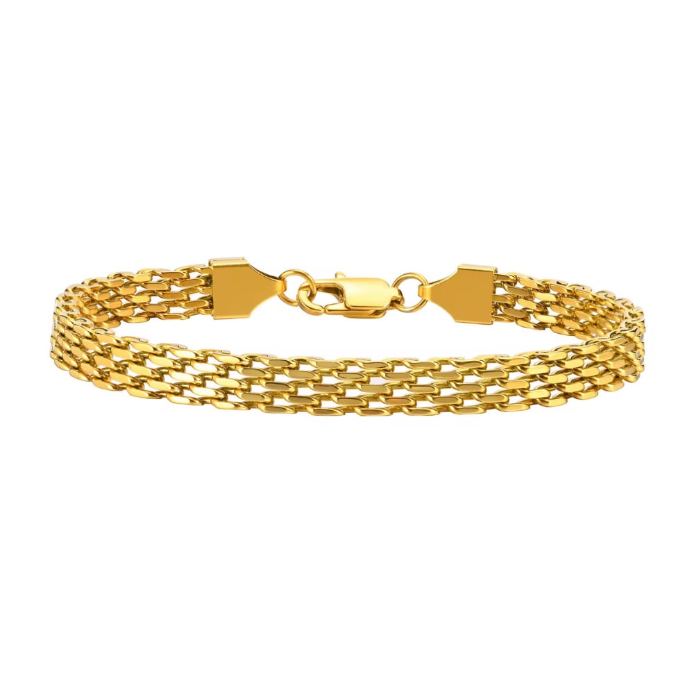Elena Adjustable Stackable Link Bracelet