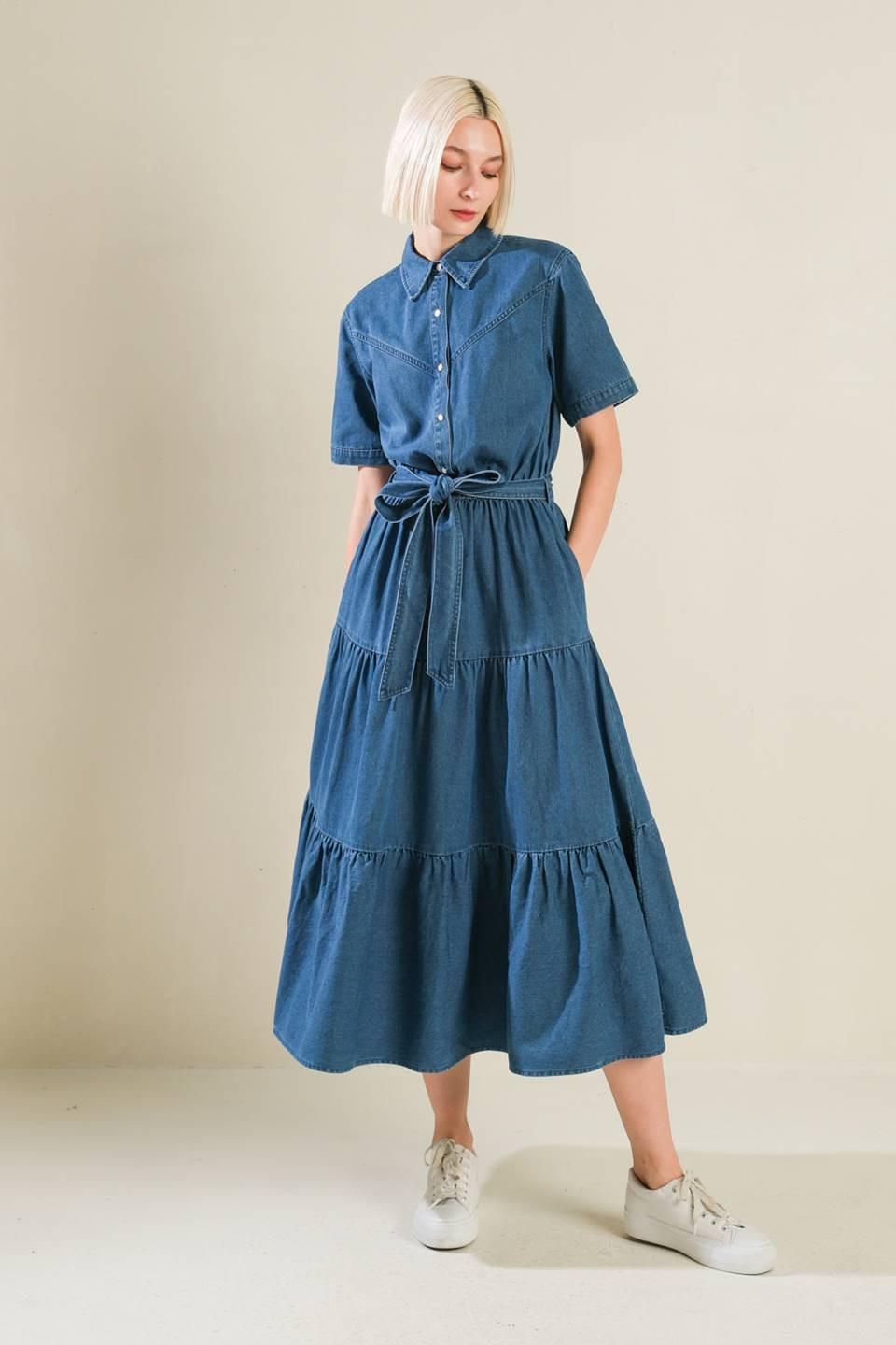 VESTIDO MIDI VAQUERO ABSOLUTE EDGE
