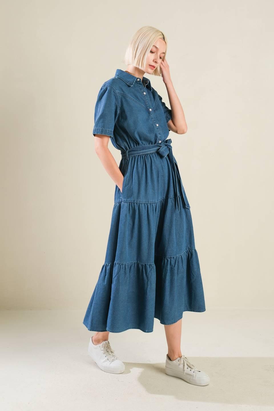 VESTIDO MIDI VAQUERO ABSOLUTE EDGE
