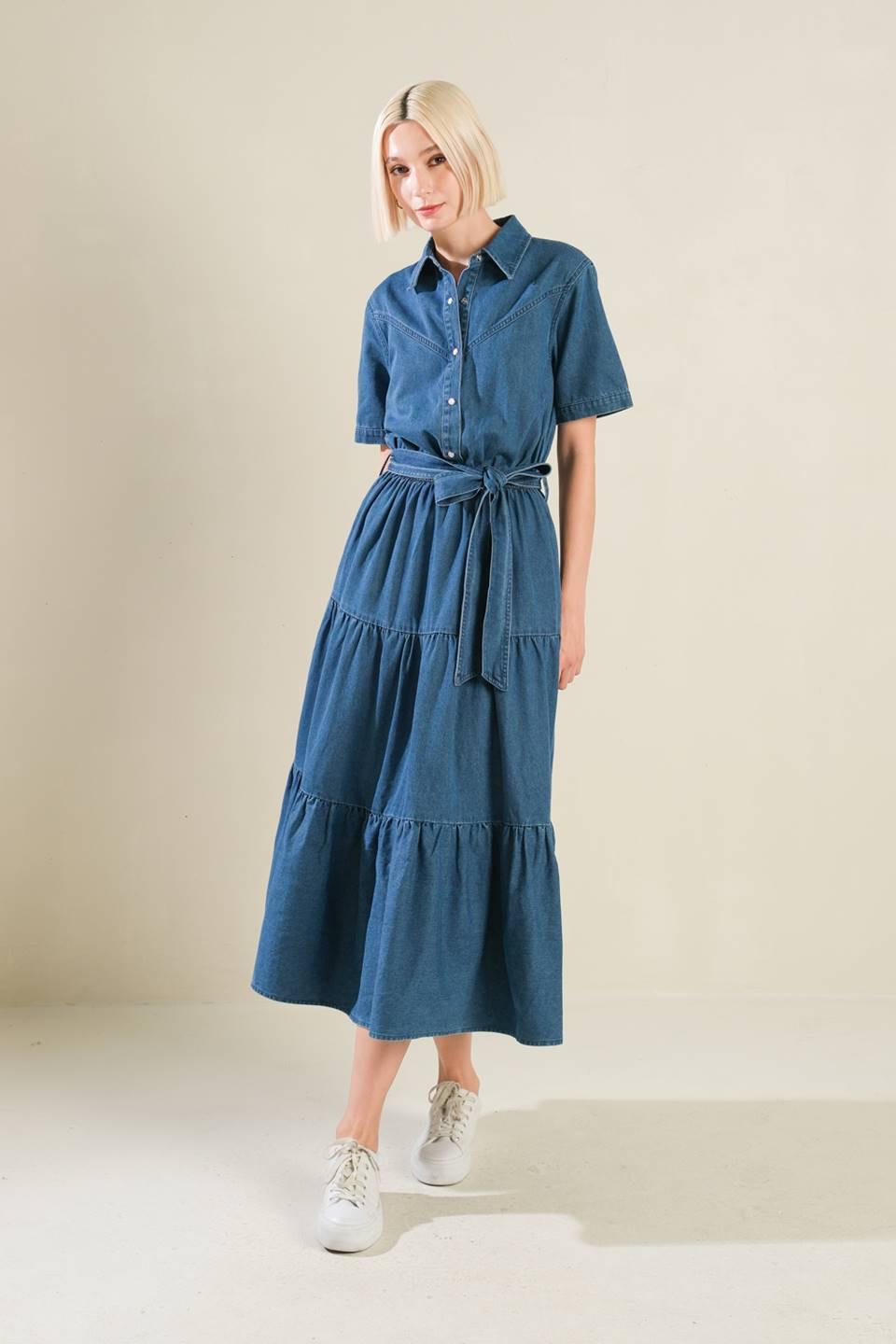 VESTIDO MIDI VAQUERO ABSOLUTE EDGE
