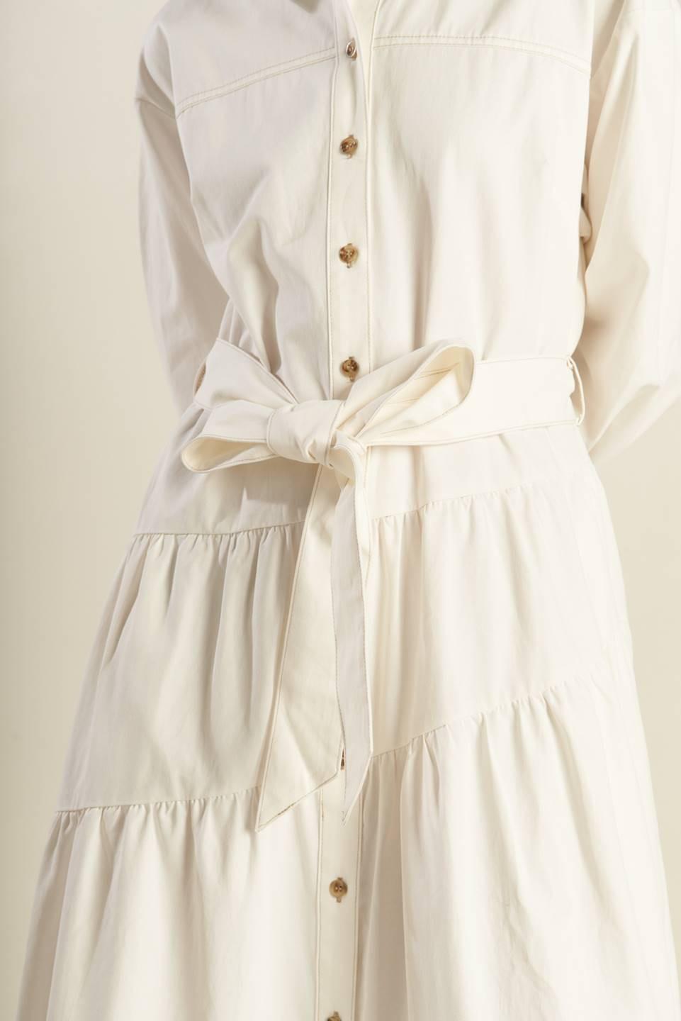 VESTIDO MIDI EN SEDA TEJIDA ANYTIME NOW