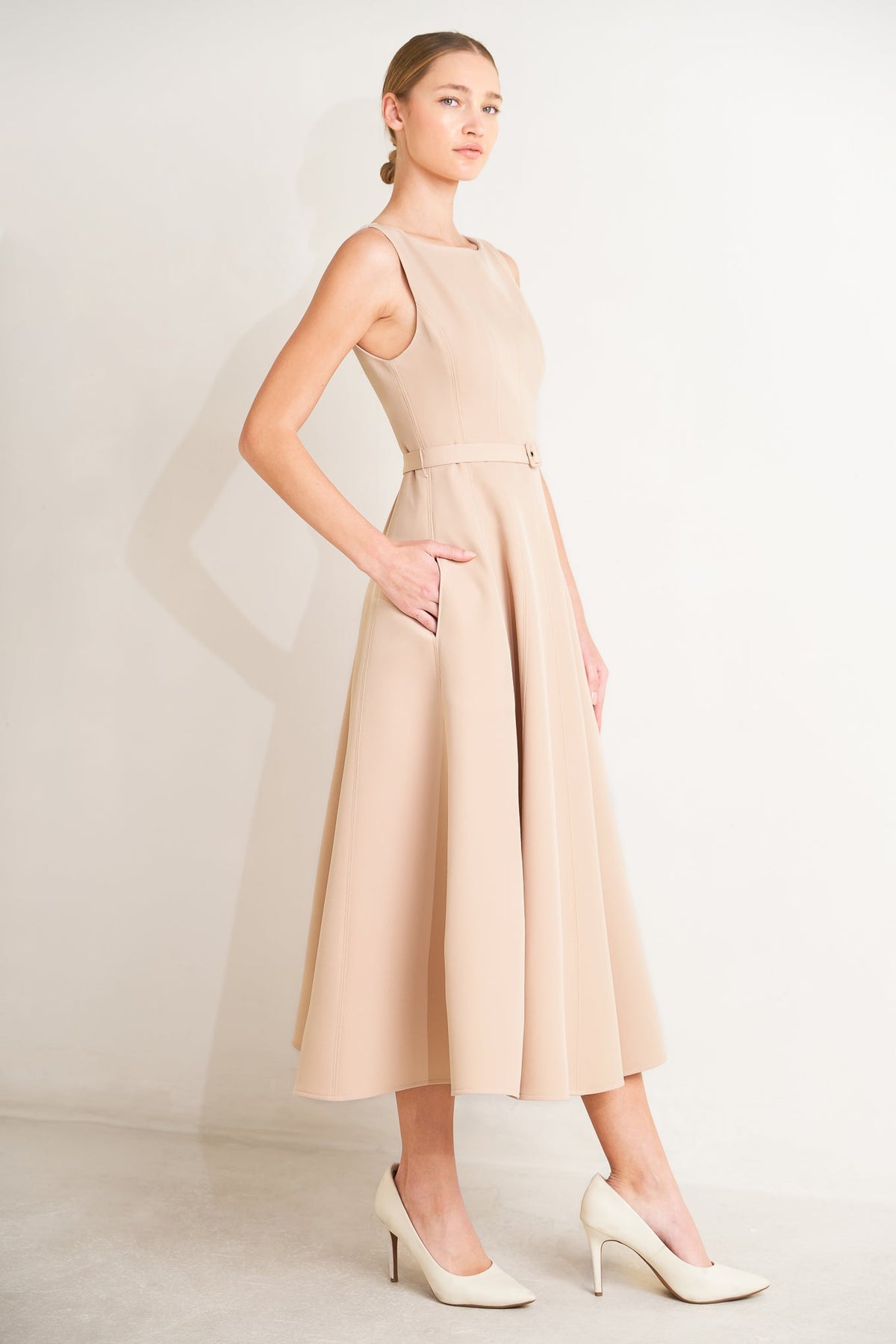 VESTIDO MIDI TEJIDO VIVIENDO EL SUEÑO