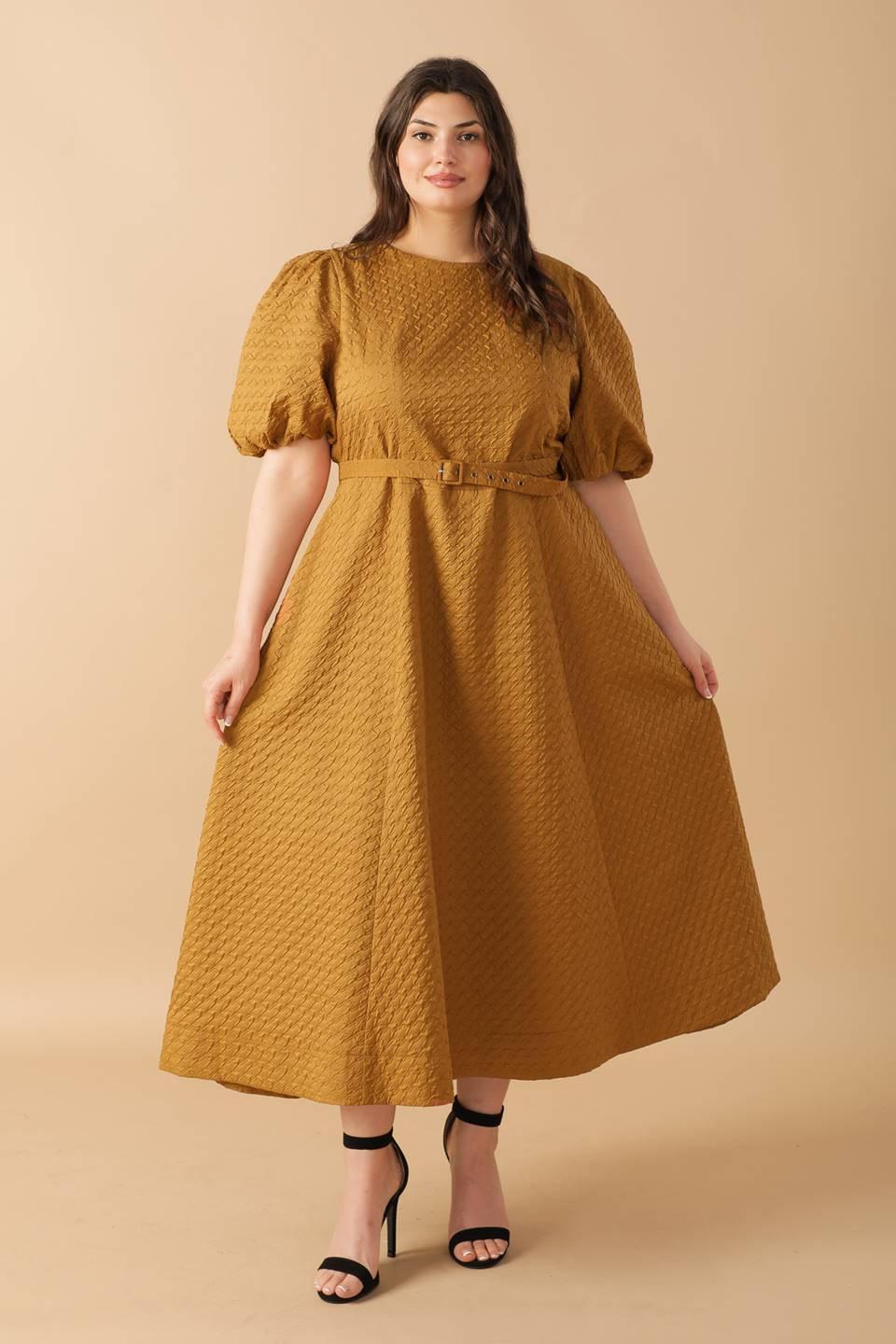VESTIDO MIDI TEJIDO CAN'T STOP ME