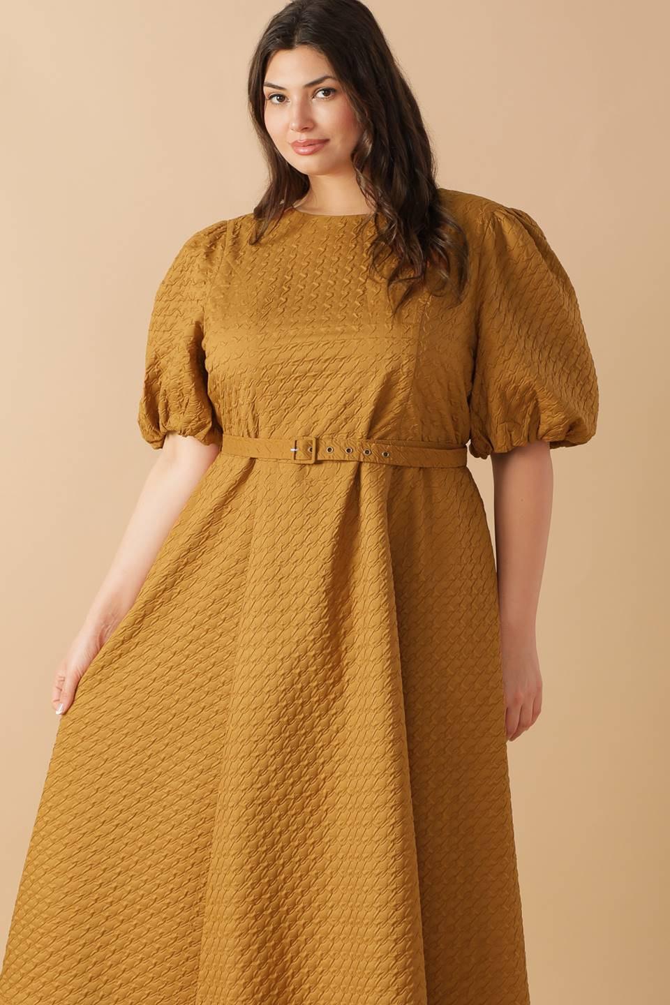 VESTIDO MIDI TEJIDO CAN'T STOP ME