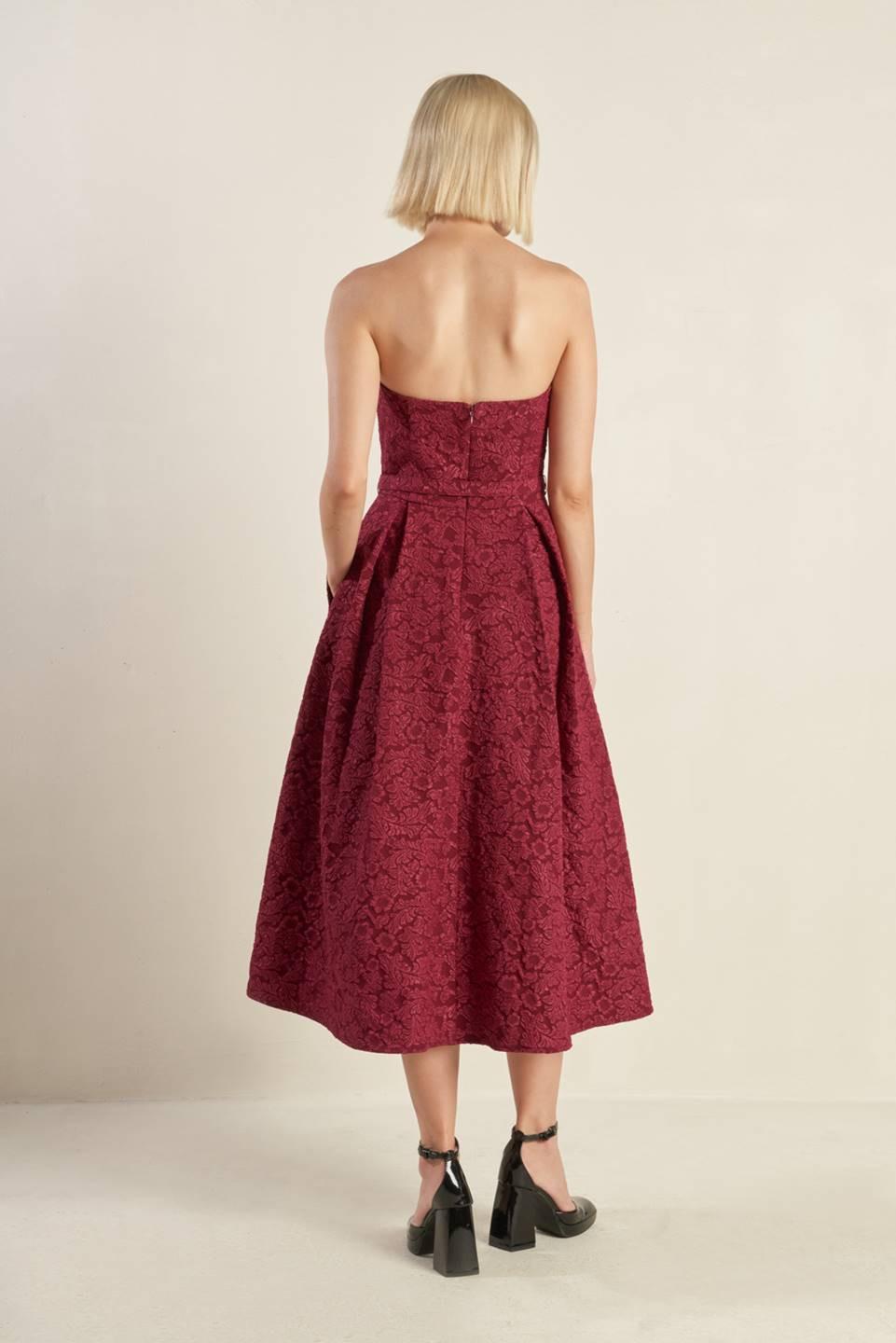 VESTIDO MIDI TEJIDO GLORIOUS SHINE