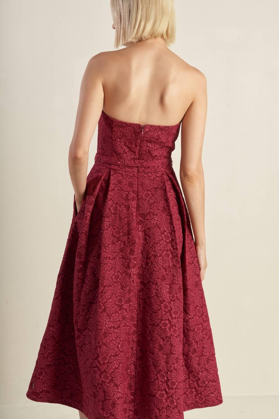 VESTIDO MIDI TEJIDO GLORIOUS SHINE